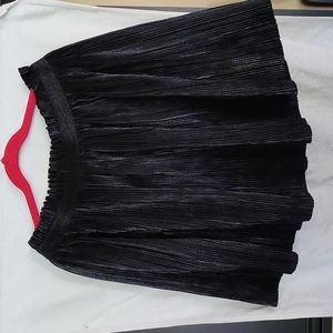 Girls black skirt size XL